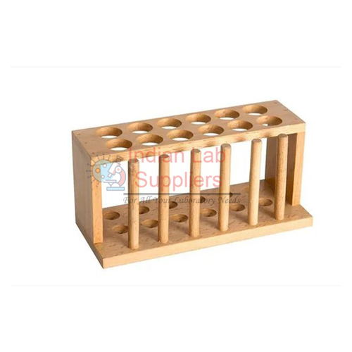 Test Tube Rack With Drying Pegs