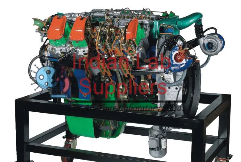8 V Cylinders Turbo Diesel Engine for Truck Iveco Turbostar 190-38 Cu ...