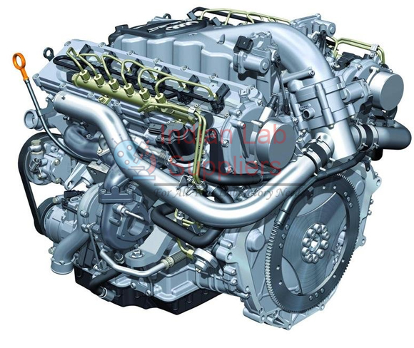 Motor Car Engine Petrol Automobile Engineering Model
