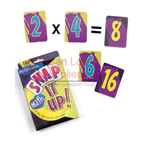 Snap It Up! Multiplication Card Game