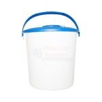 Bucket, HDPE, W/Lid and 10cm Cap, 14 L