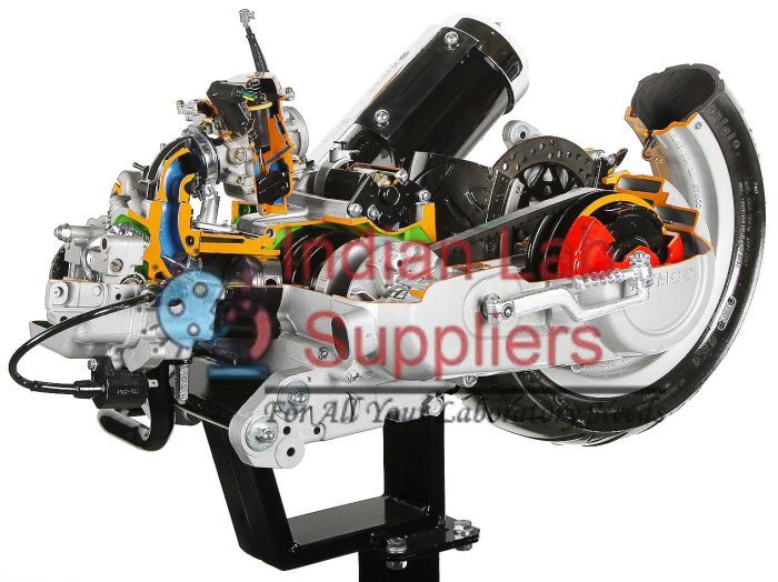 Ø 4-stroke Single-cylinder CVT Engine with Electronic Injection ...